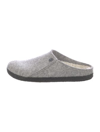 Birkenstock Wool Fur Trim Mules