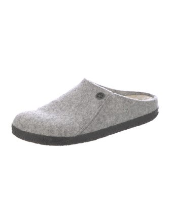 Birkenstock Wool Fur Trim Mules