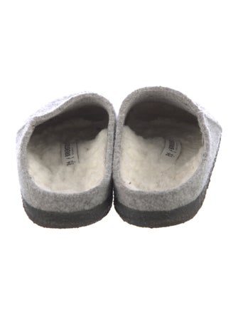 Birkenstock Wool Fur Trim Mules