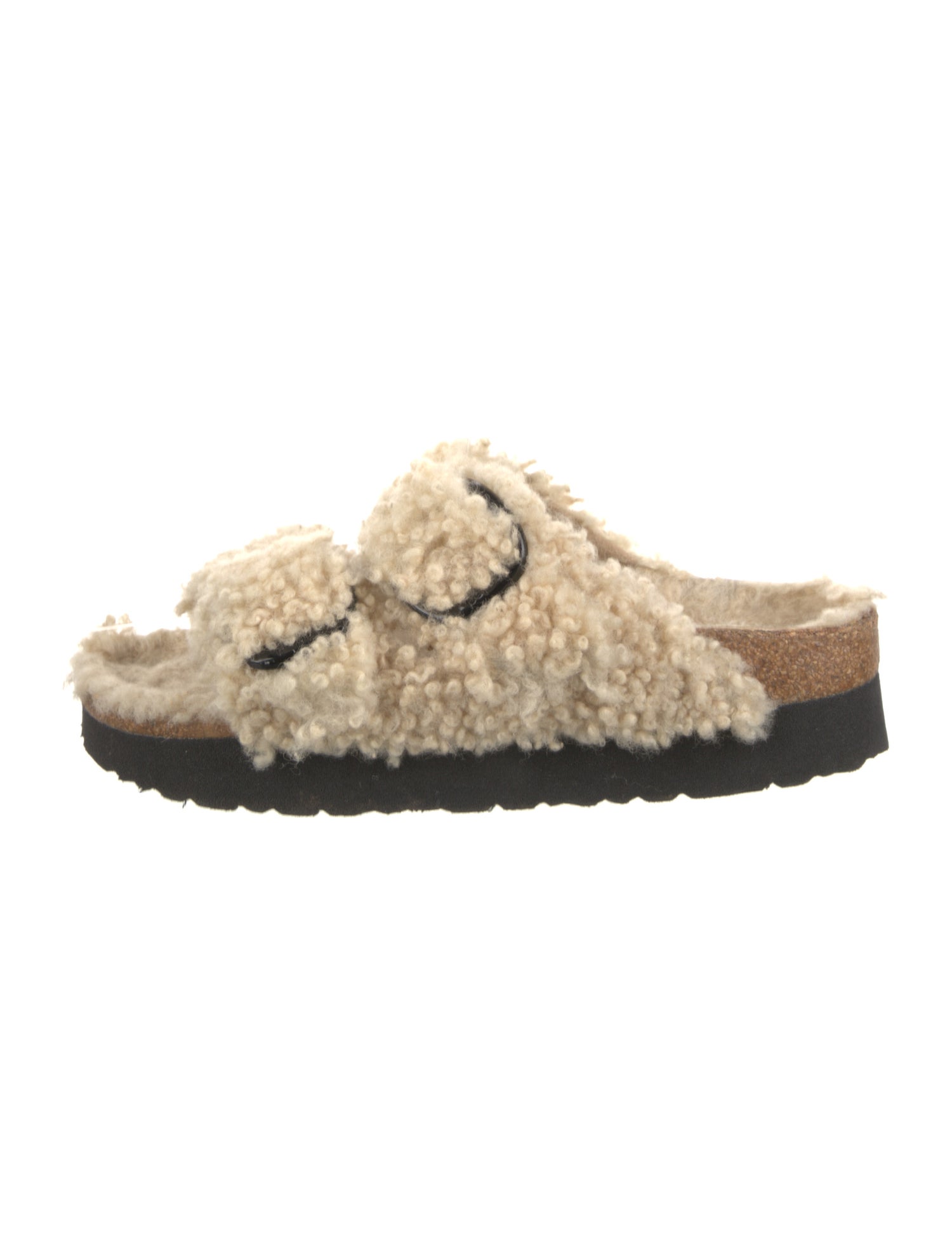 Birkenstock Shearling Slides