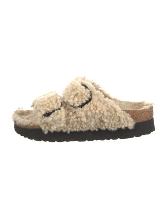 Birkenstock Shearling Slides