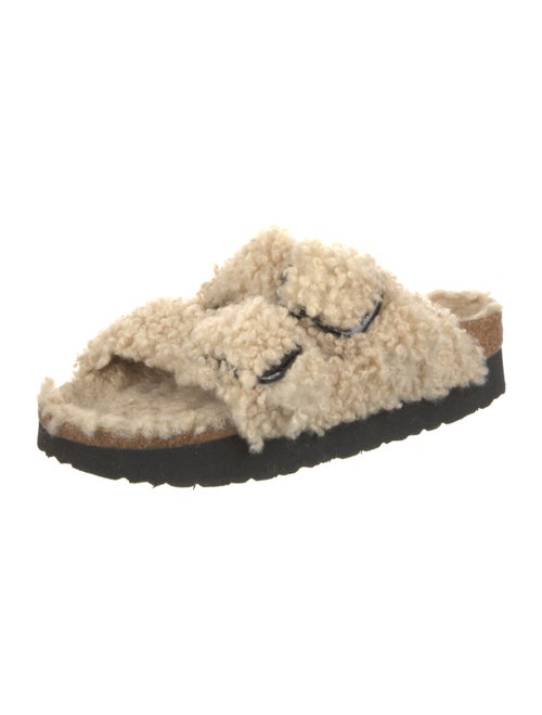 Birkenstock Shearling Slides