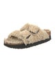 Birkenstock Shearling Slides