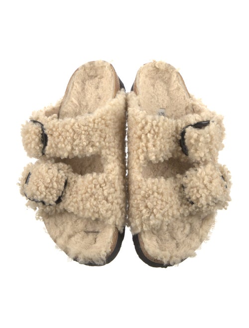 Birkenstock Shearling Slides