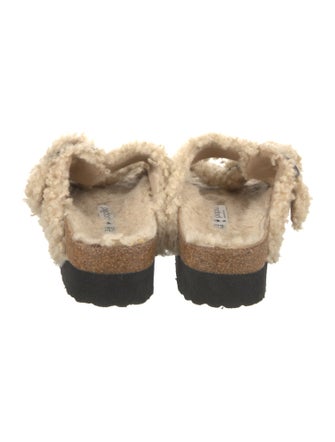 Birkenstock Shearling Slides