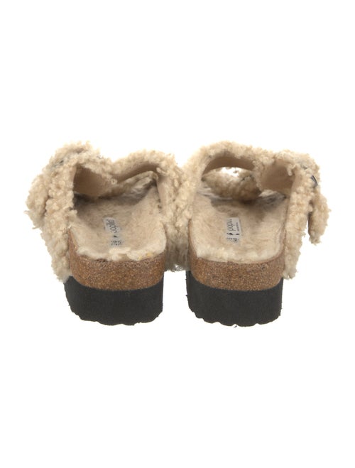 Birkenstock Shearling Slides
