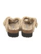 Birkenstock Shearling Slides