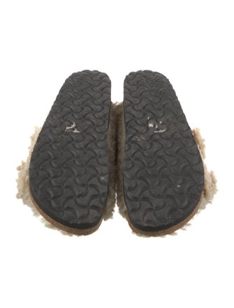 Birkenstock Shearling Slides