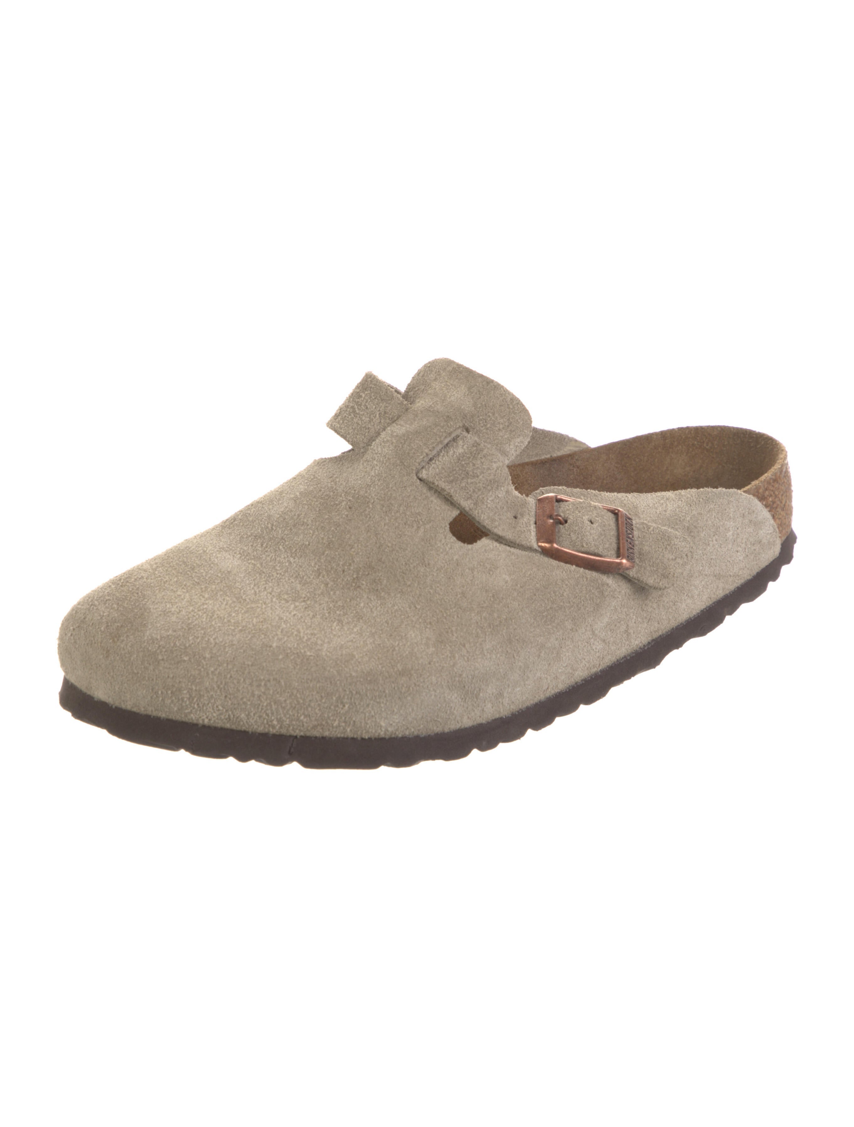 Birkenstock Suede Colorblock Pattern Mules
