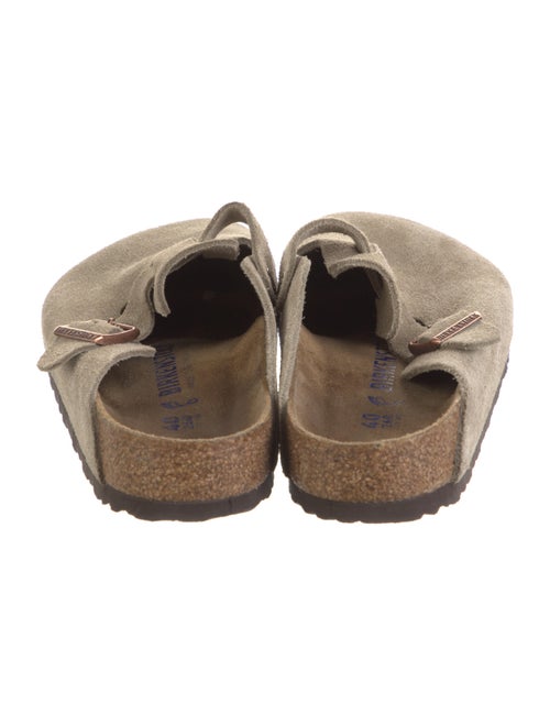 Birkenstock Suede Colorblock Pattern Mules