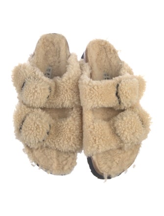 Birkenstock Shearling Slides