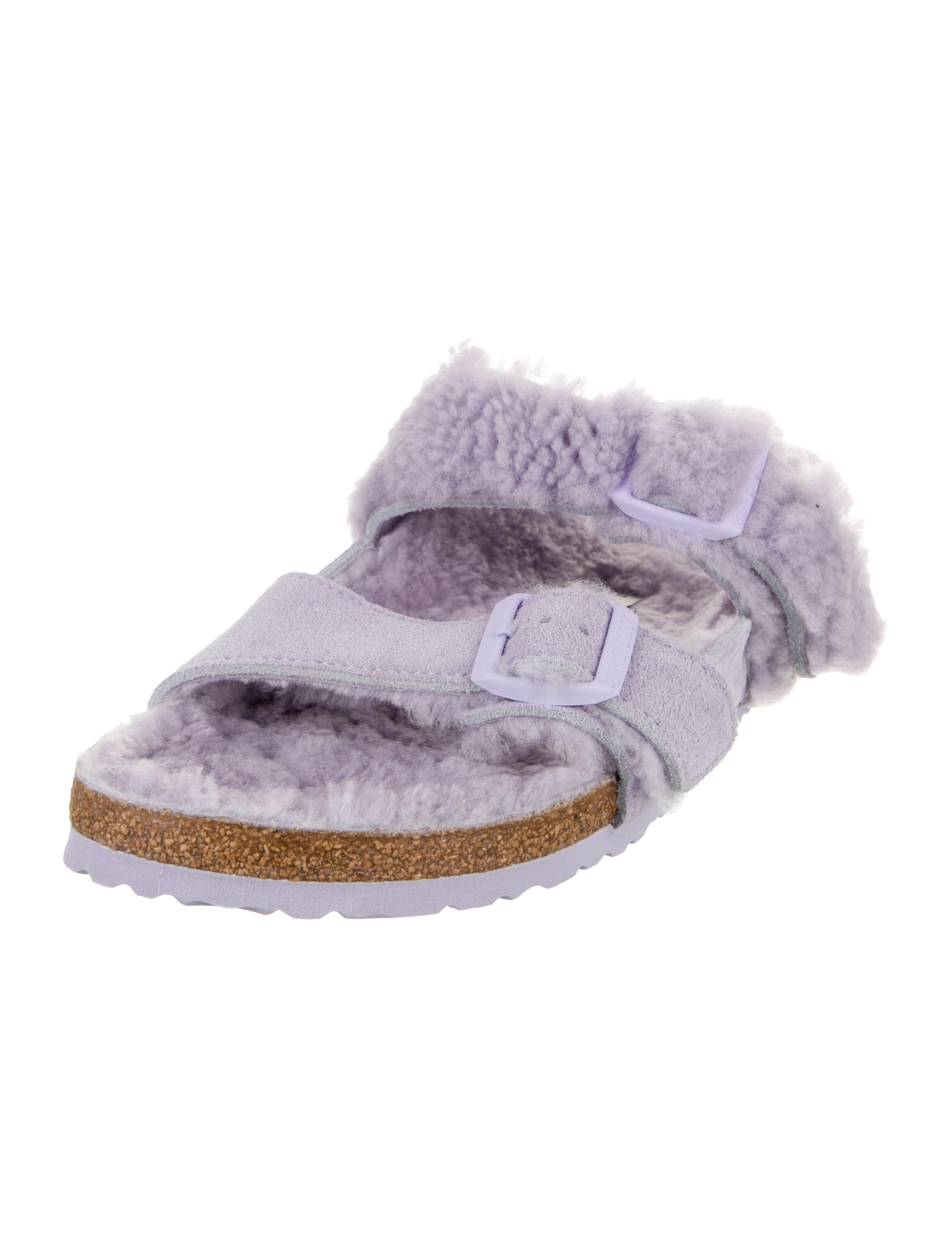 Birkenstock Shearling Slides