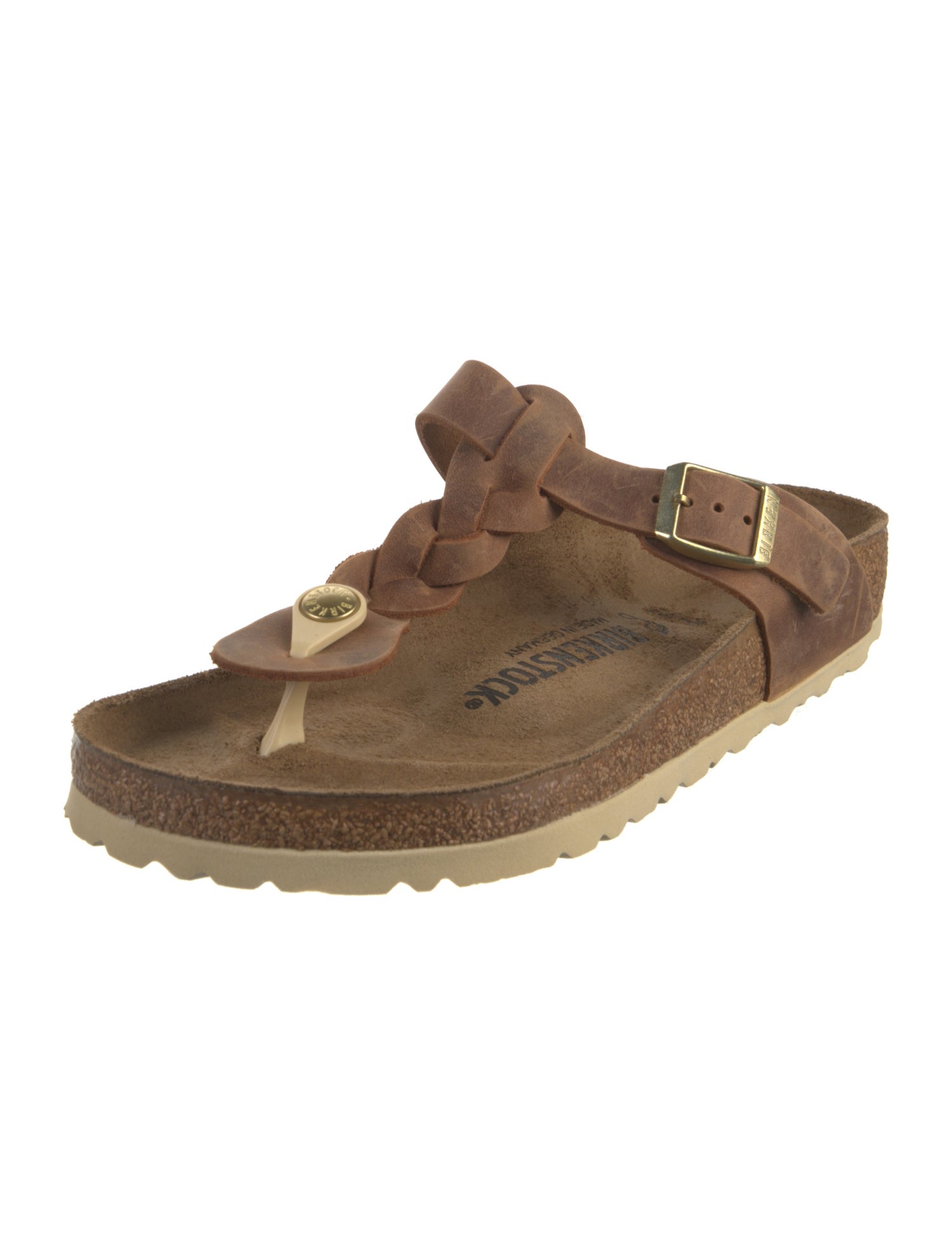 Birkenstock Leather Flip Flops w/ Tags