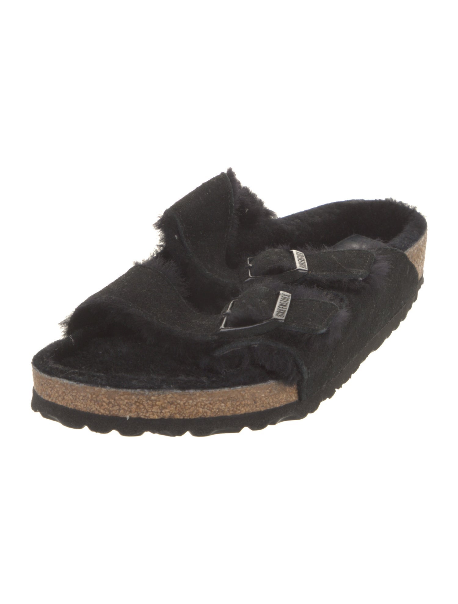 Birkenstock Shearling Slides