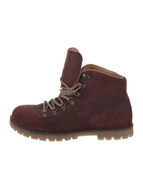 Birkenstock Suede Colorblock Pattern Hiking Boots