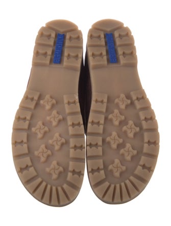 Birkenstock Suede Colorblock Pattern Hiking Boots