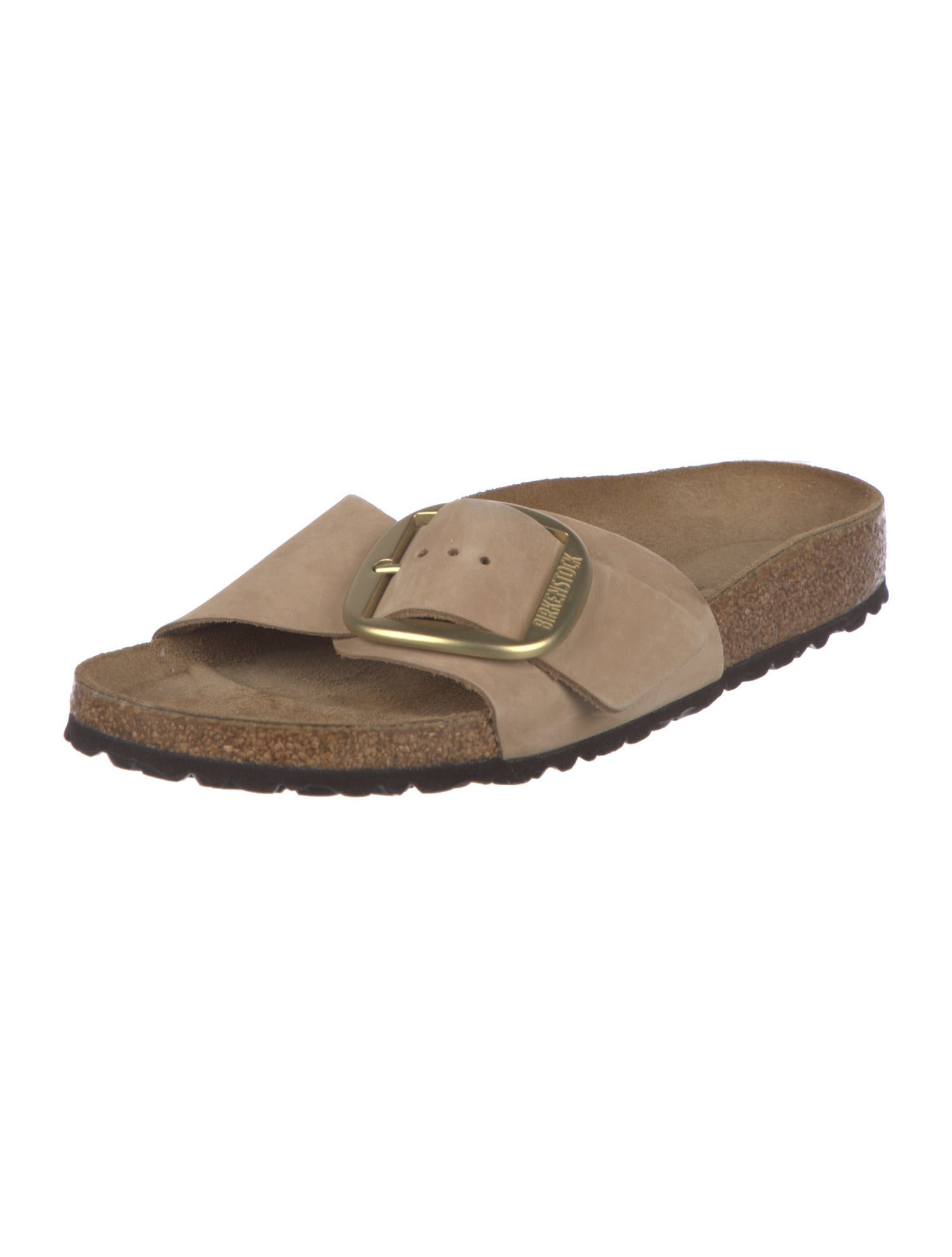 Birkenstock Suede Colorblock Pattern Slides w/ Tags