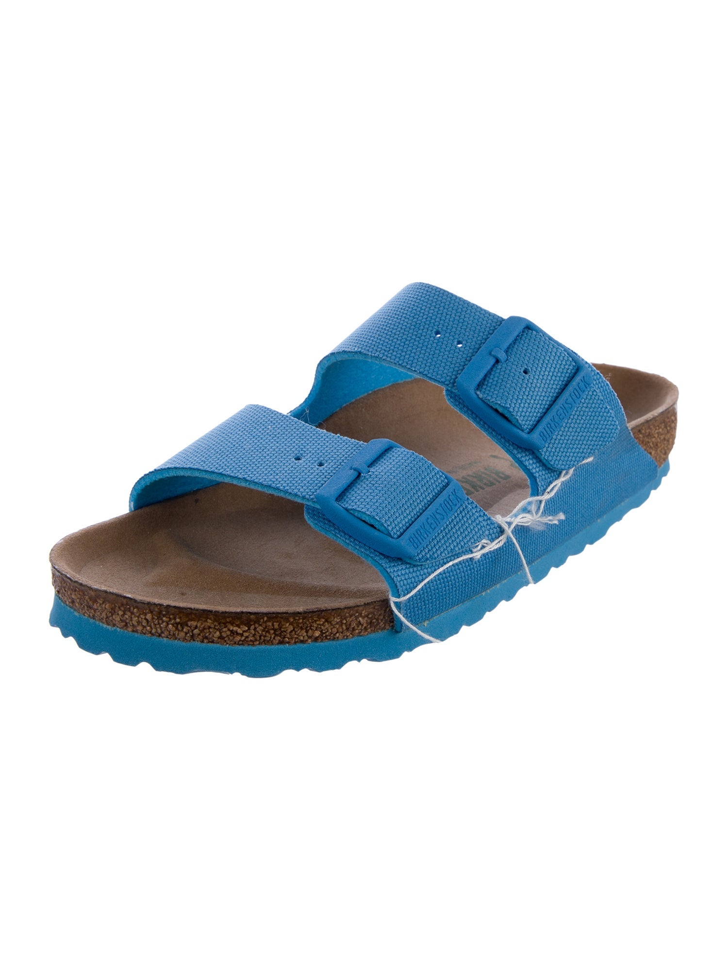 Birkenstock Suede Colorblock Pattern Slides