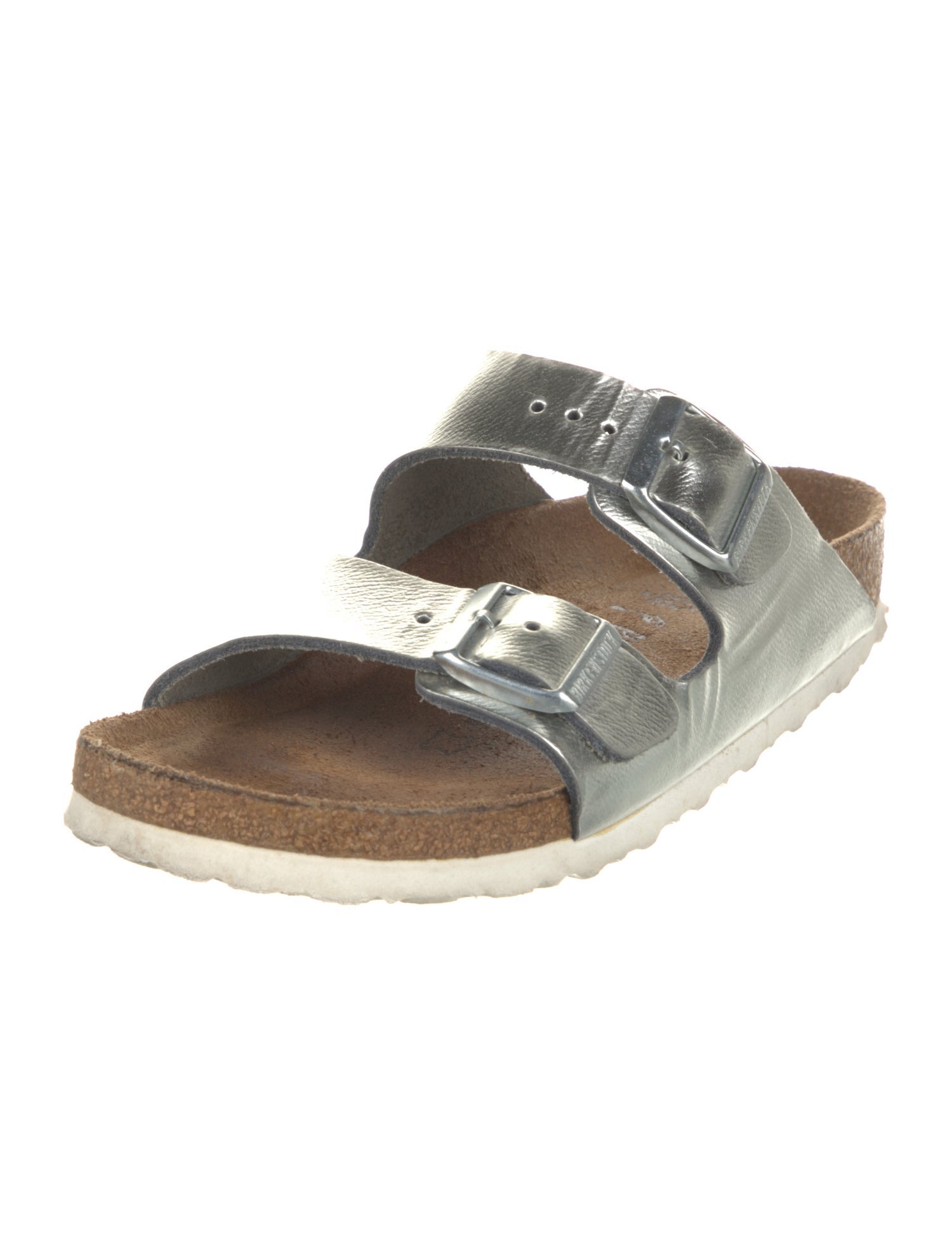 Birkenstock Leather Colorblock Pattern Espadrilles