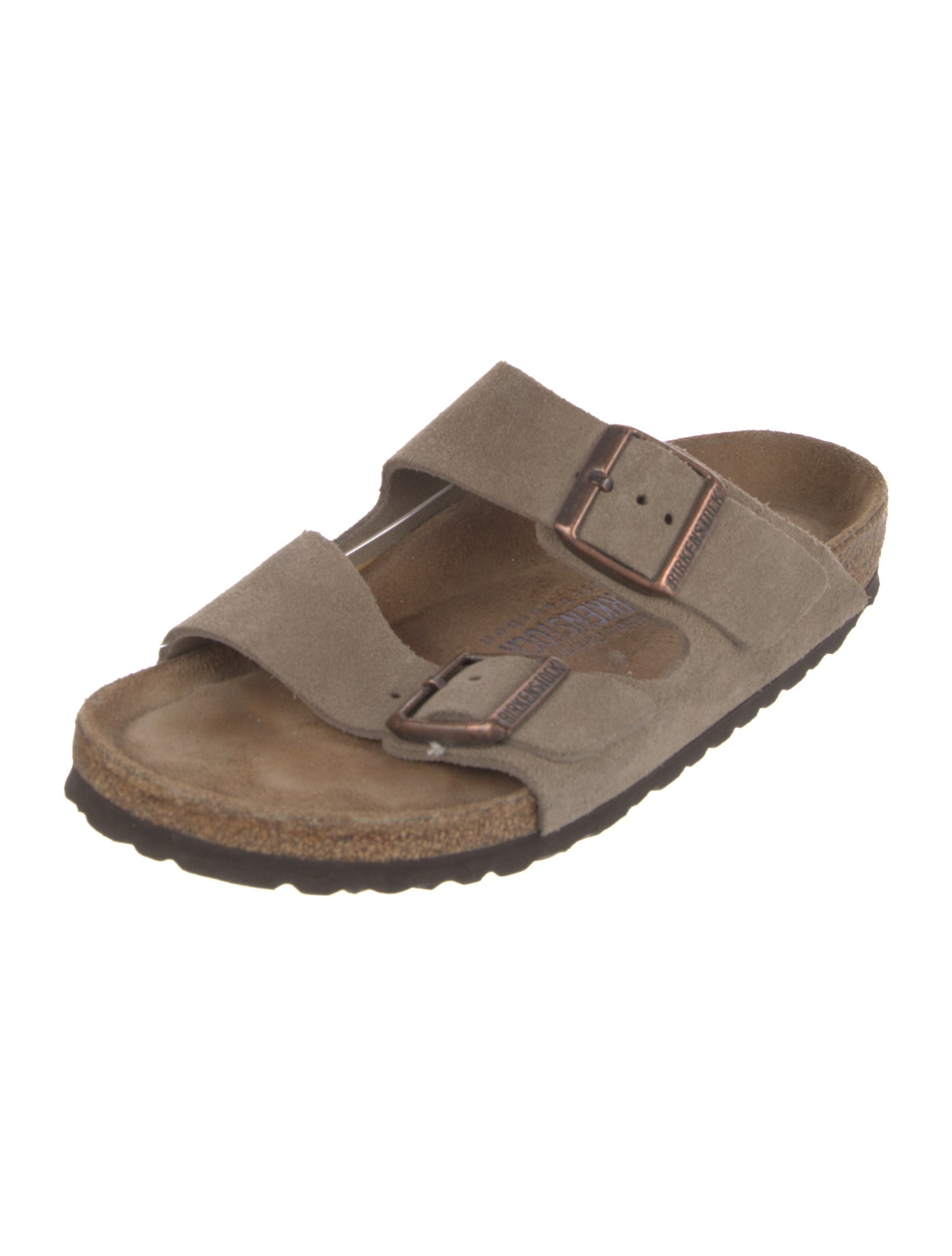 Birkenstock Suede Colorblock Pattern Mules