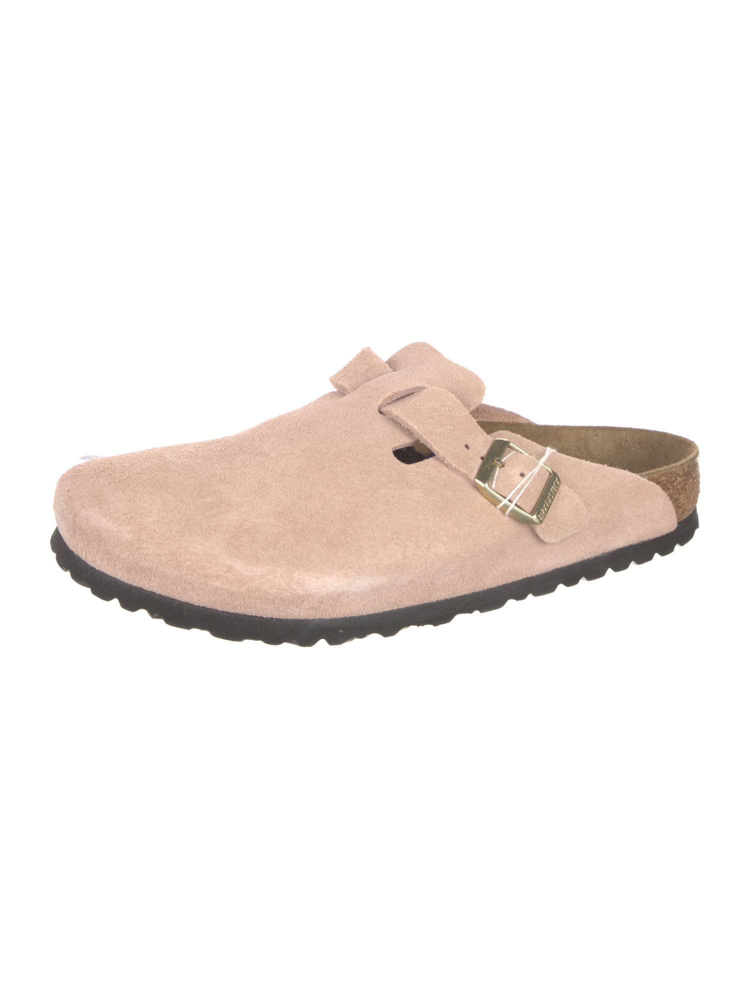 Birkenstock Suede Colorblock Pattern Mules