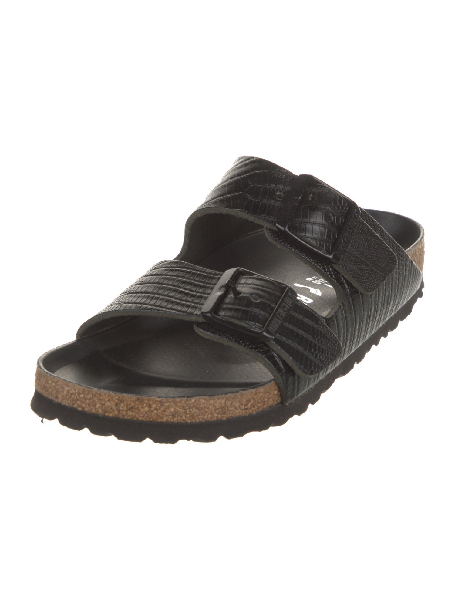 Birkenstock Leather Colorblock Pattern Espadrilles