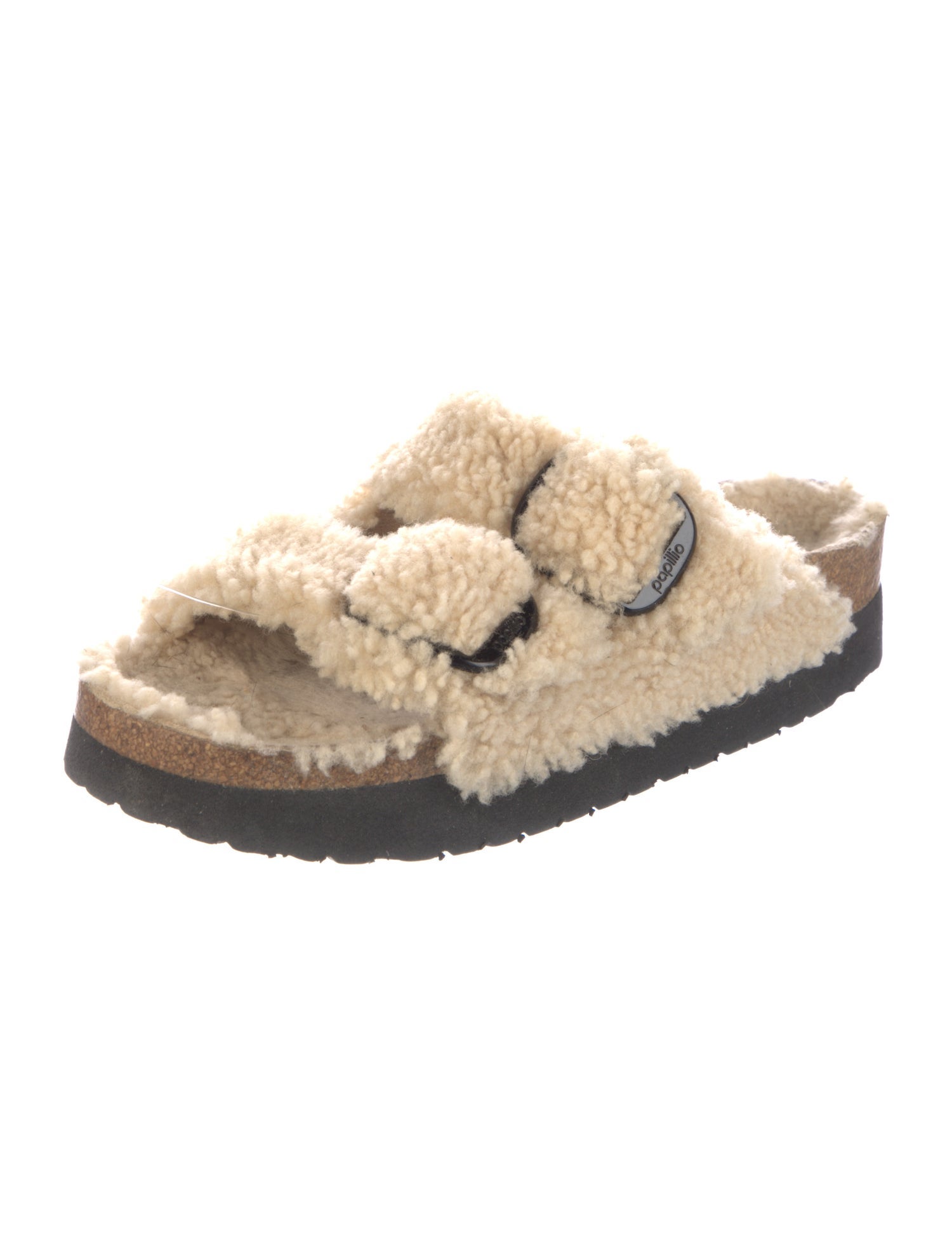 Birkenstock Shearling Slides
