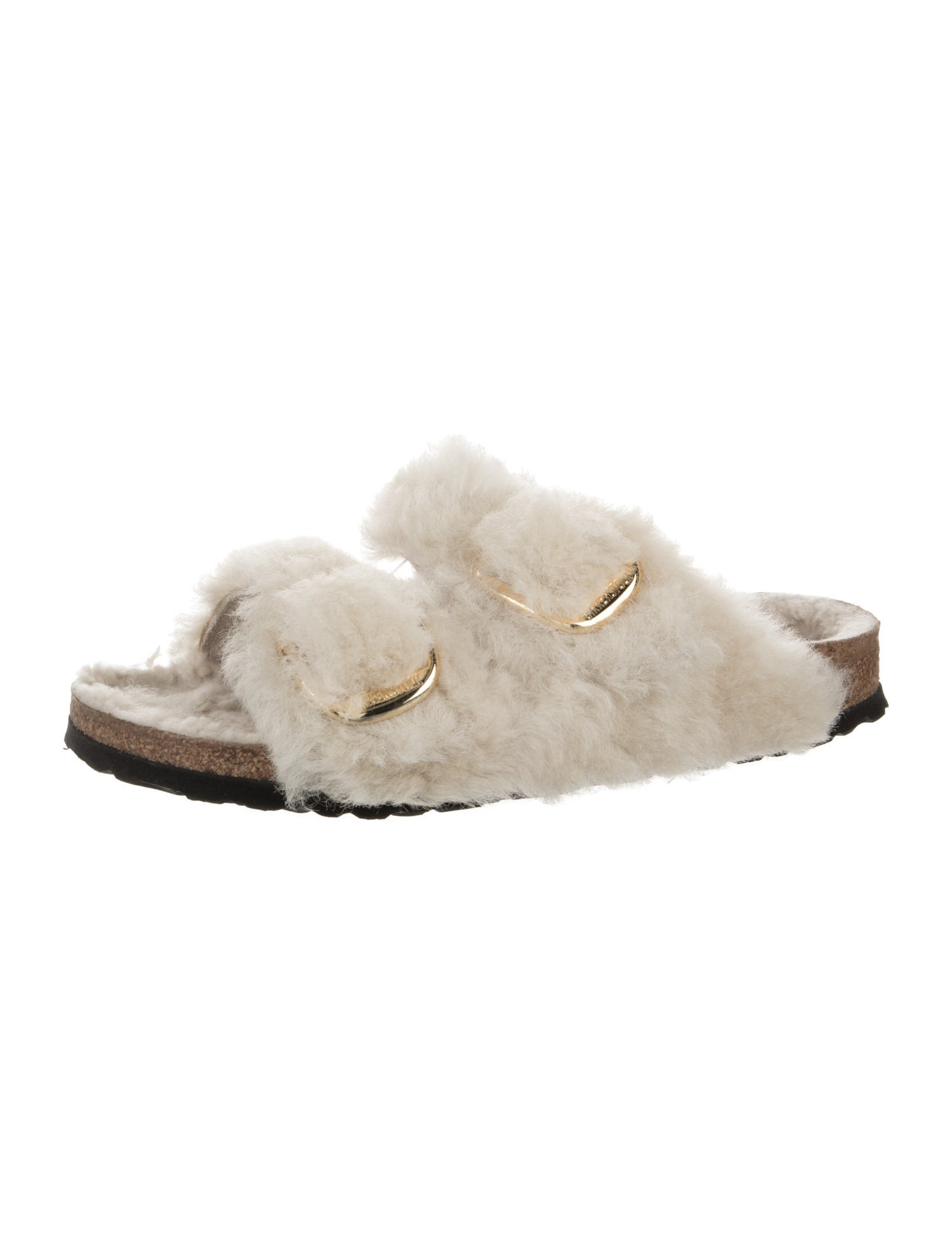 Birkenstock Shearling Slides