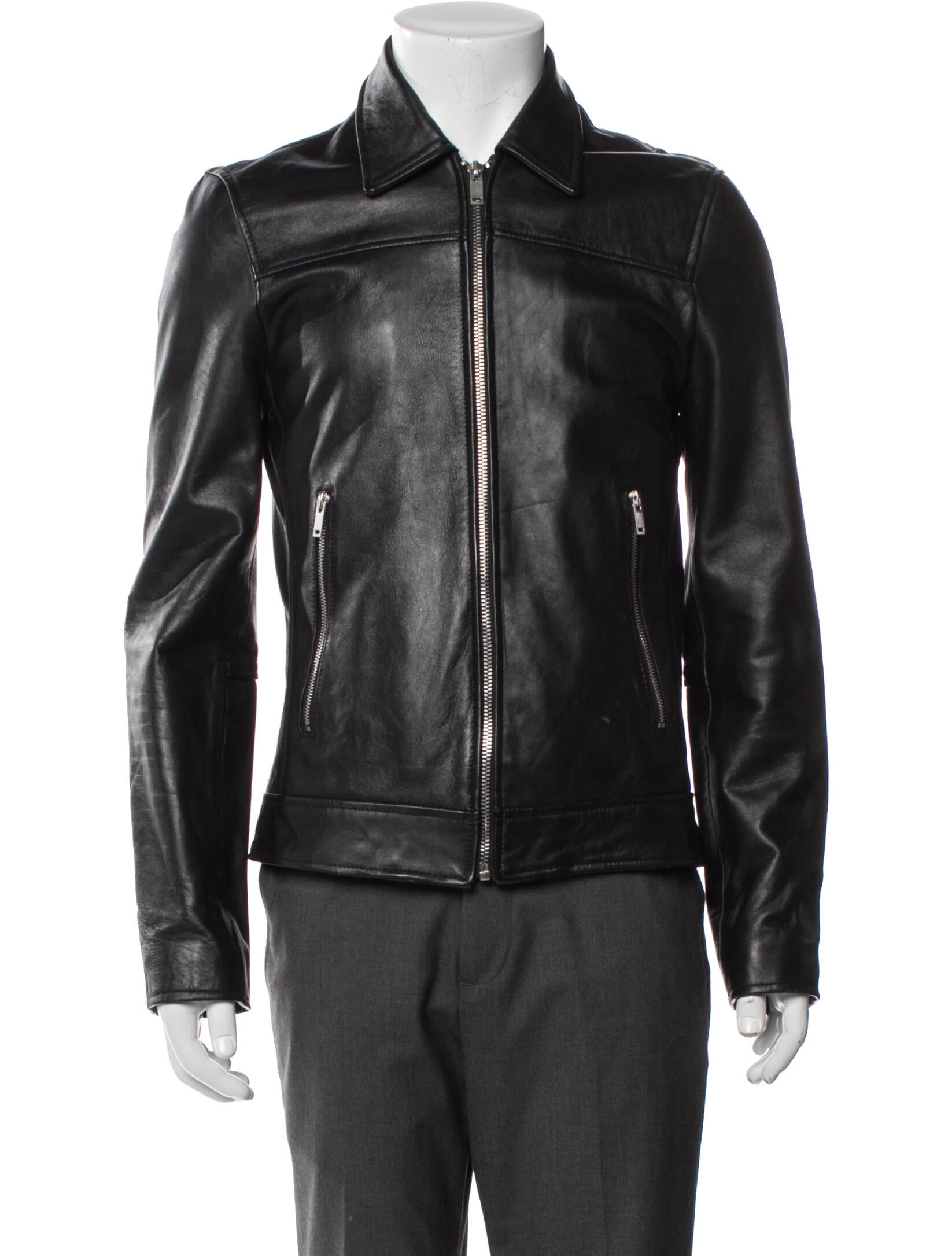 Bolongaro Trevor Leather Moto Jacket