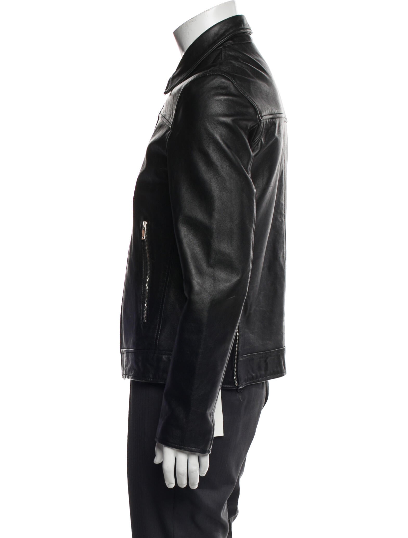 Bolongaro Trevor Leather Moto Jacket