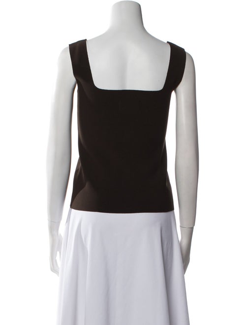 BIRROT Square Neckline Sleeveless Top