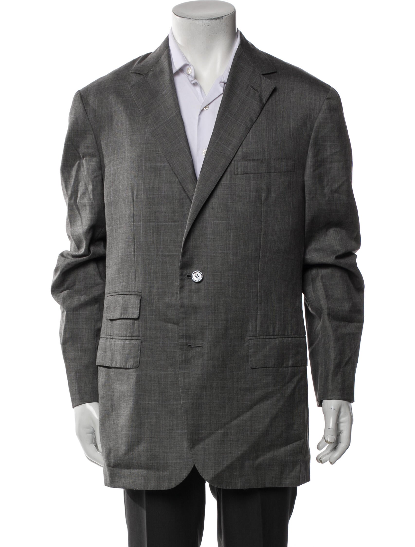 Burdi Cashmere Plaid Print Blazer