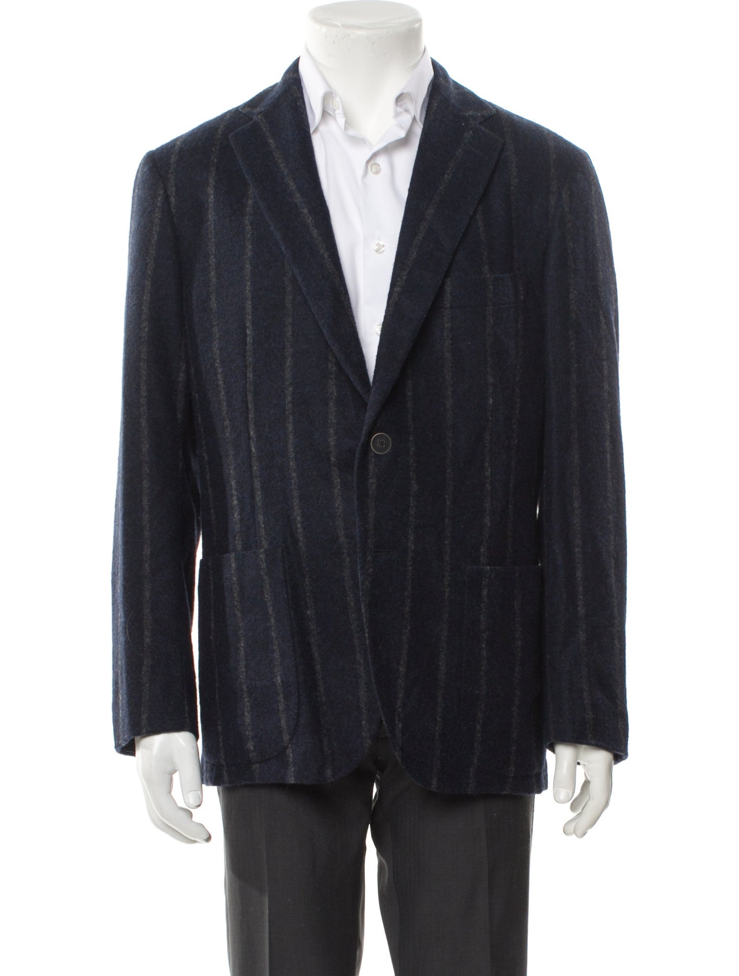 Burdi Striped Overcoat