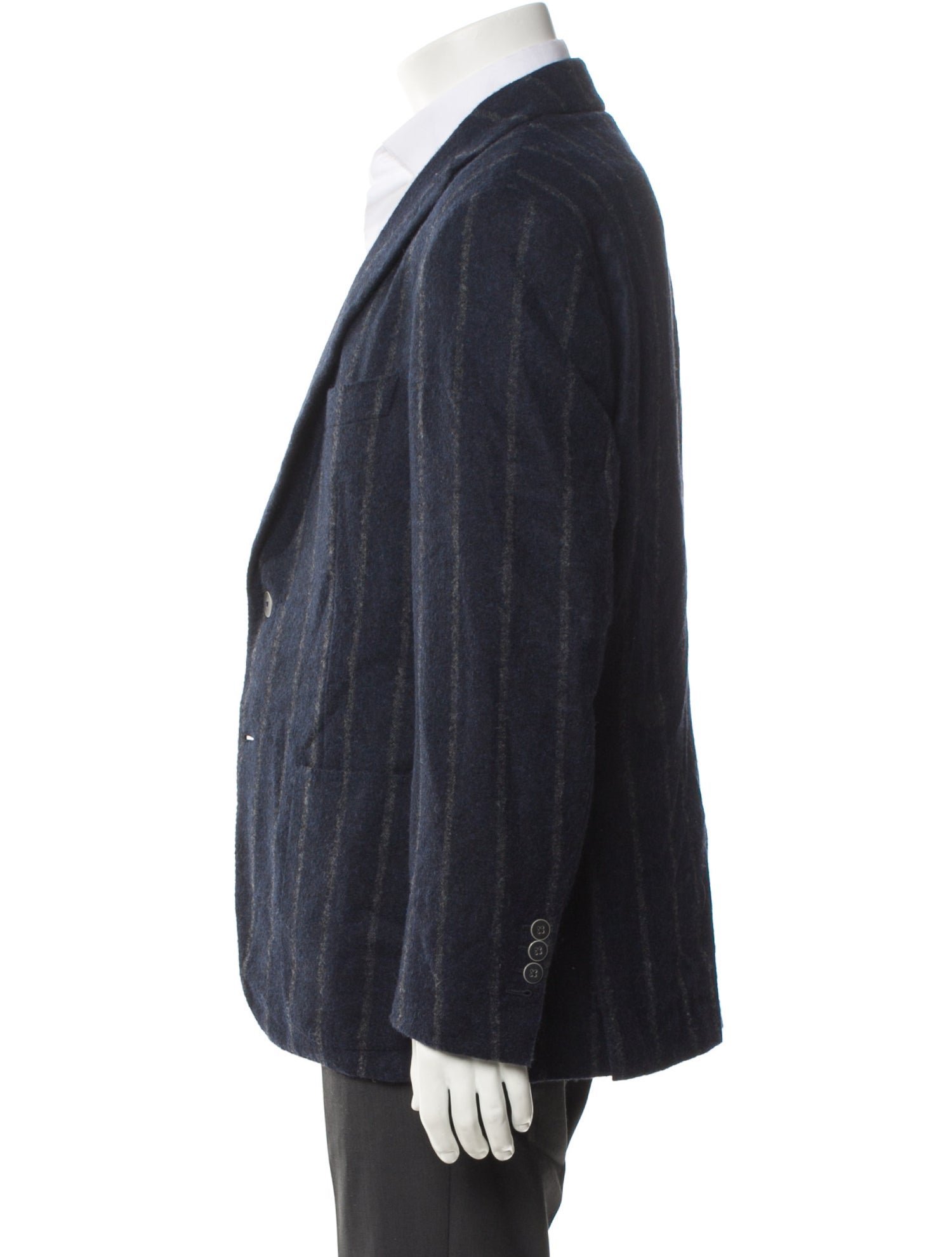 Burdi Striped Overcoat