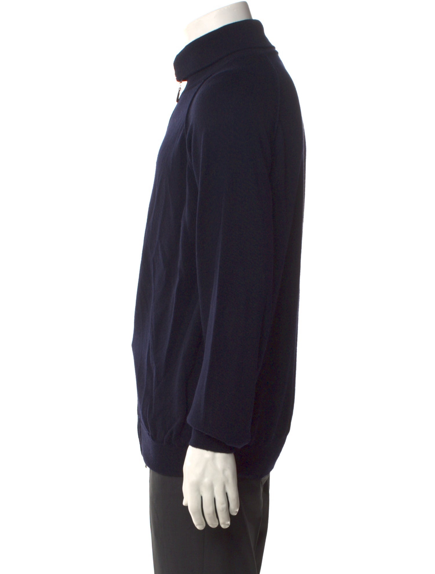 Burdi Virgin Wool Turtleneck Cardigan