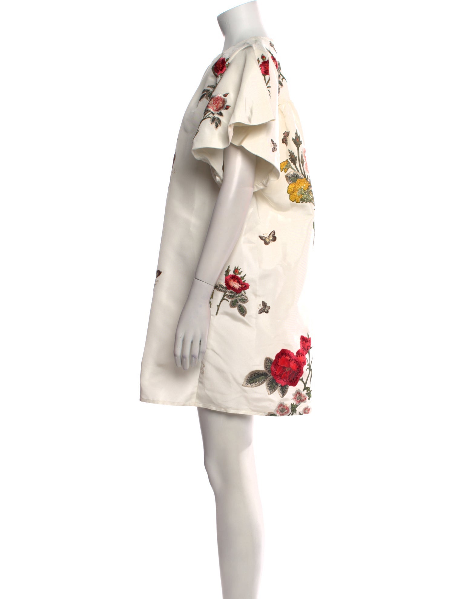 Biya Floral Print Mini Dress