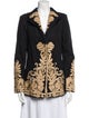 Biya Printed Evening Jacket