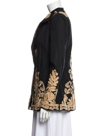 Biya Printed Evening Jacket