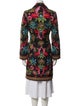 Biya Silk Paisley Print Coat