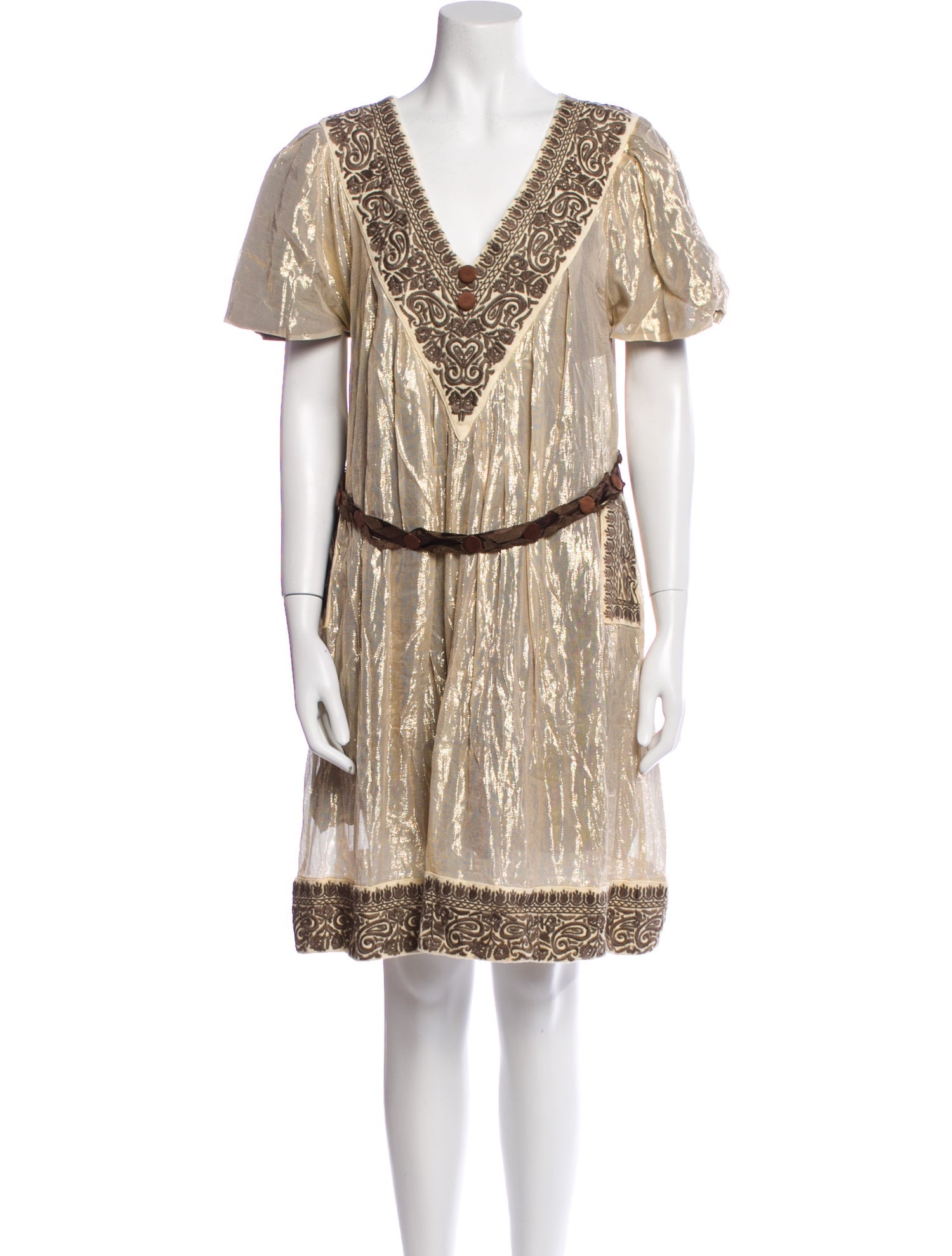 Biya Silk Mini Dress