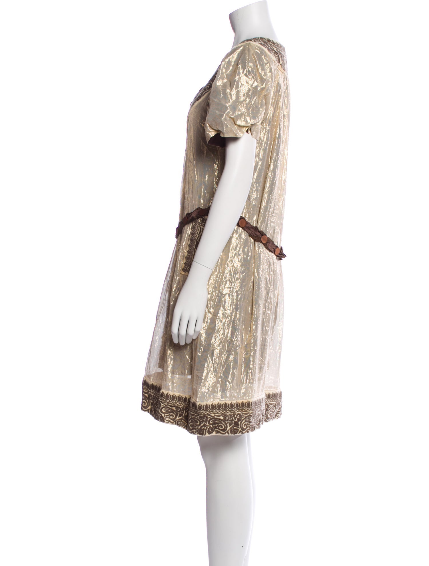 Biya Silk Mini Dress