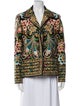 Biya Wool Printed Blazer