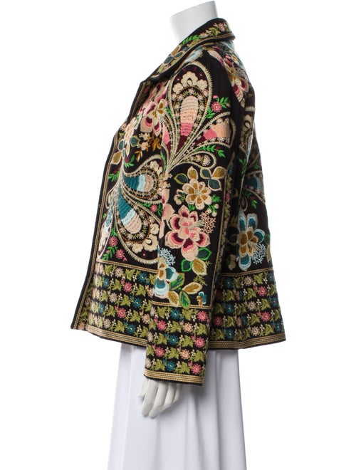 Biya Wool Printed Blazer