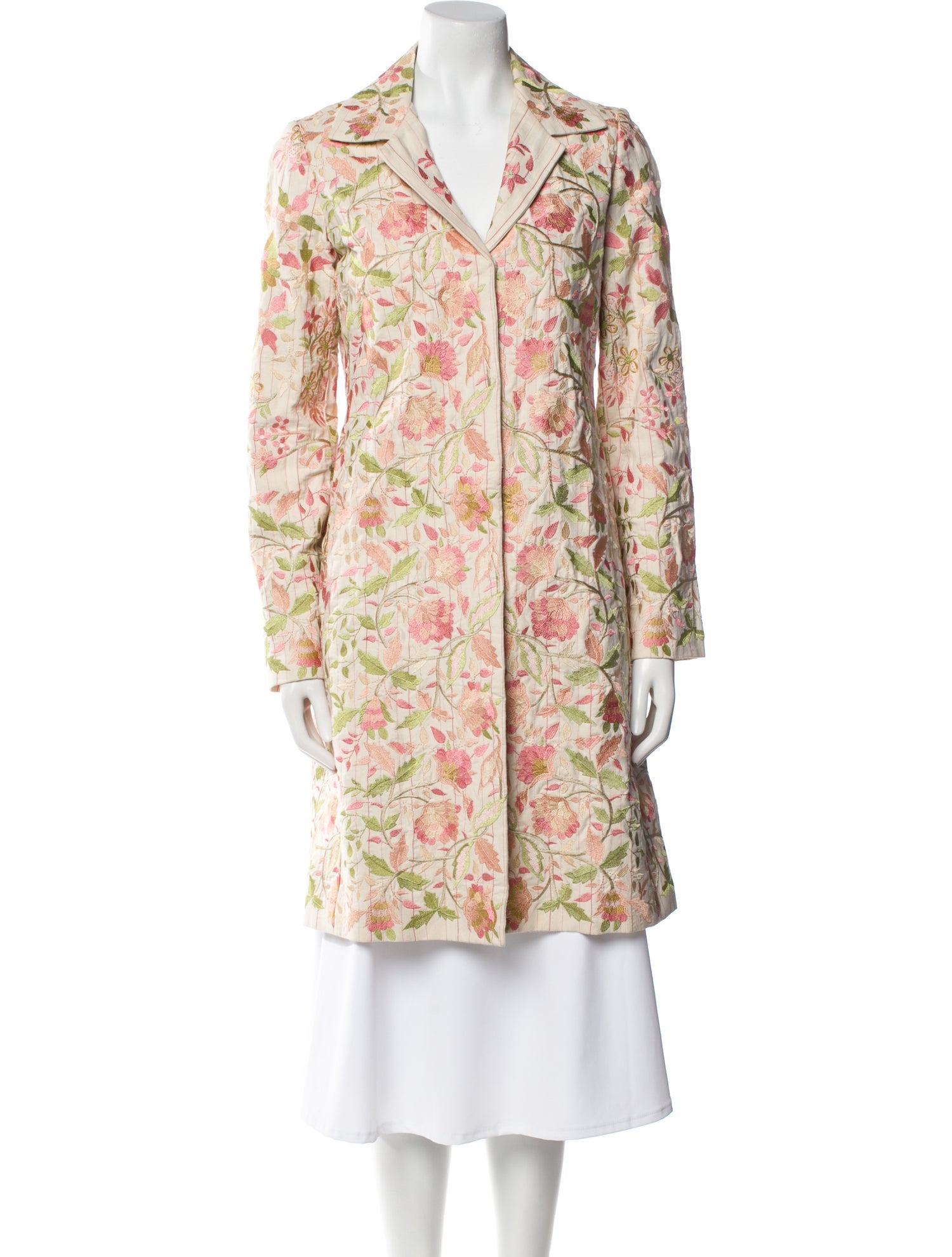 Biya Floral Print Coat