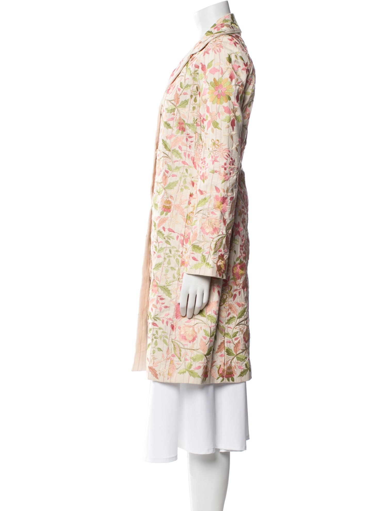 Biya Floral Print Coat