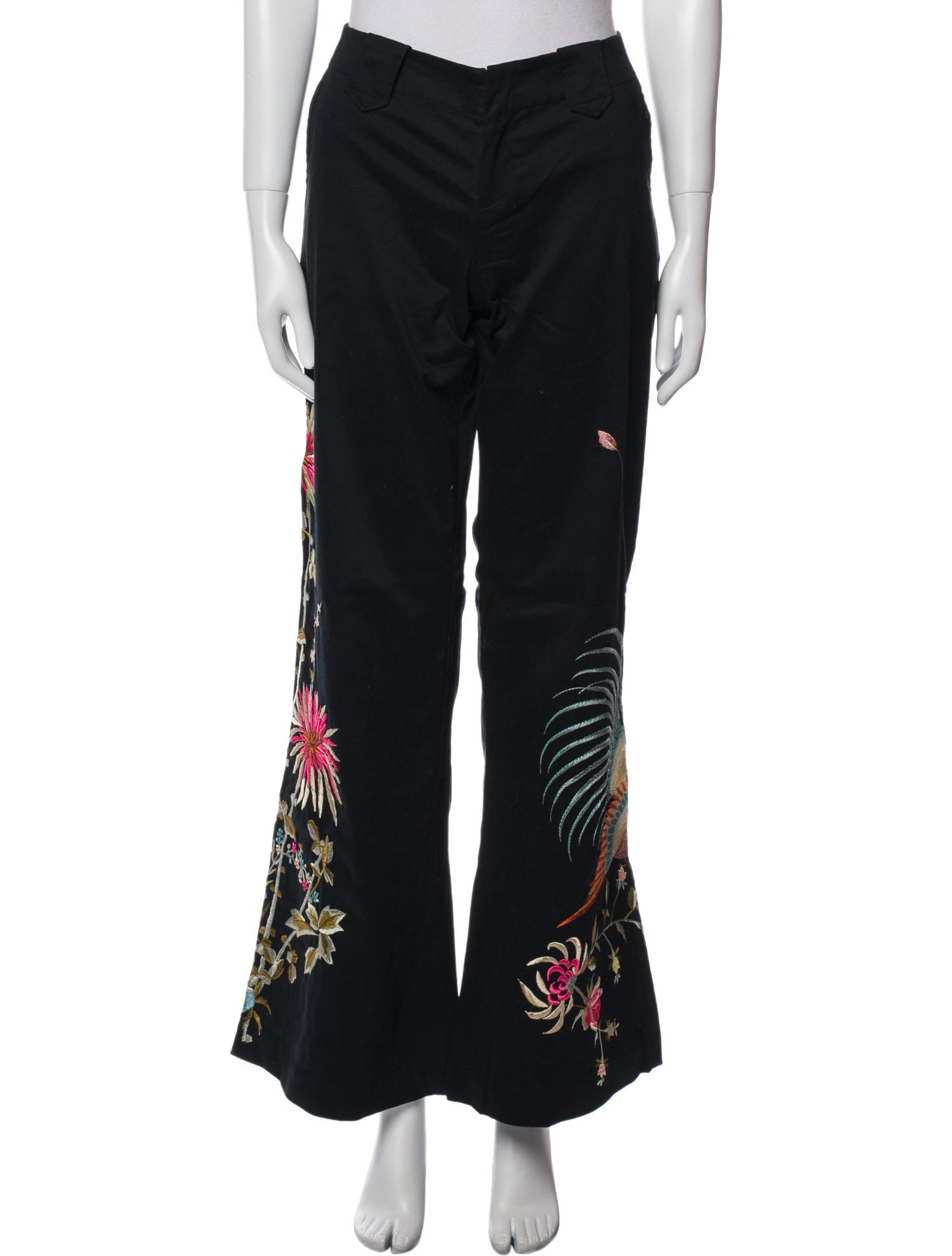 Biya Floral Print Wide Leg Pants