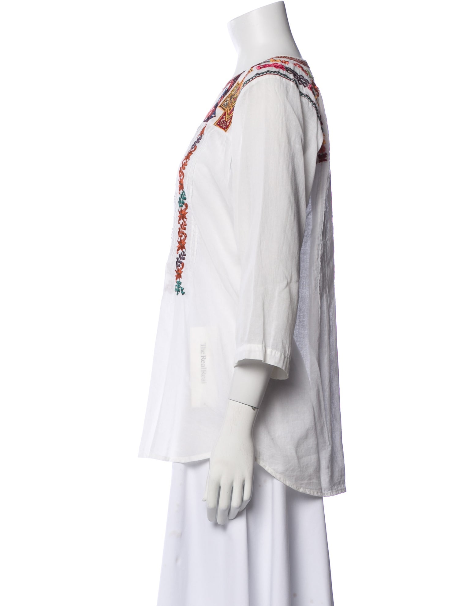 Biya Printed Scoop Neck Tunic