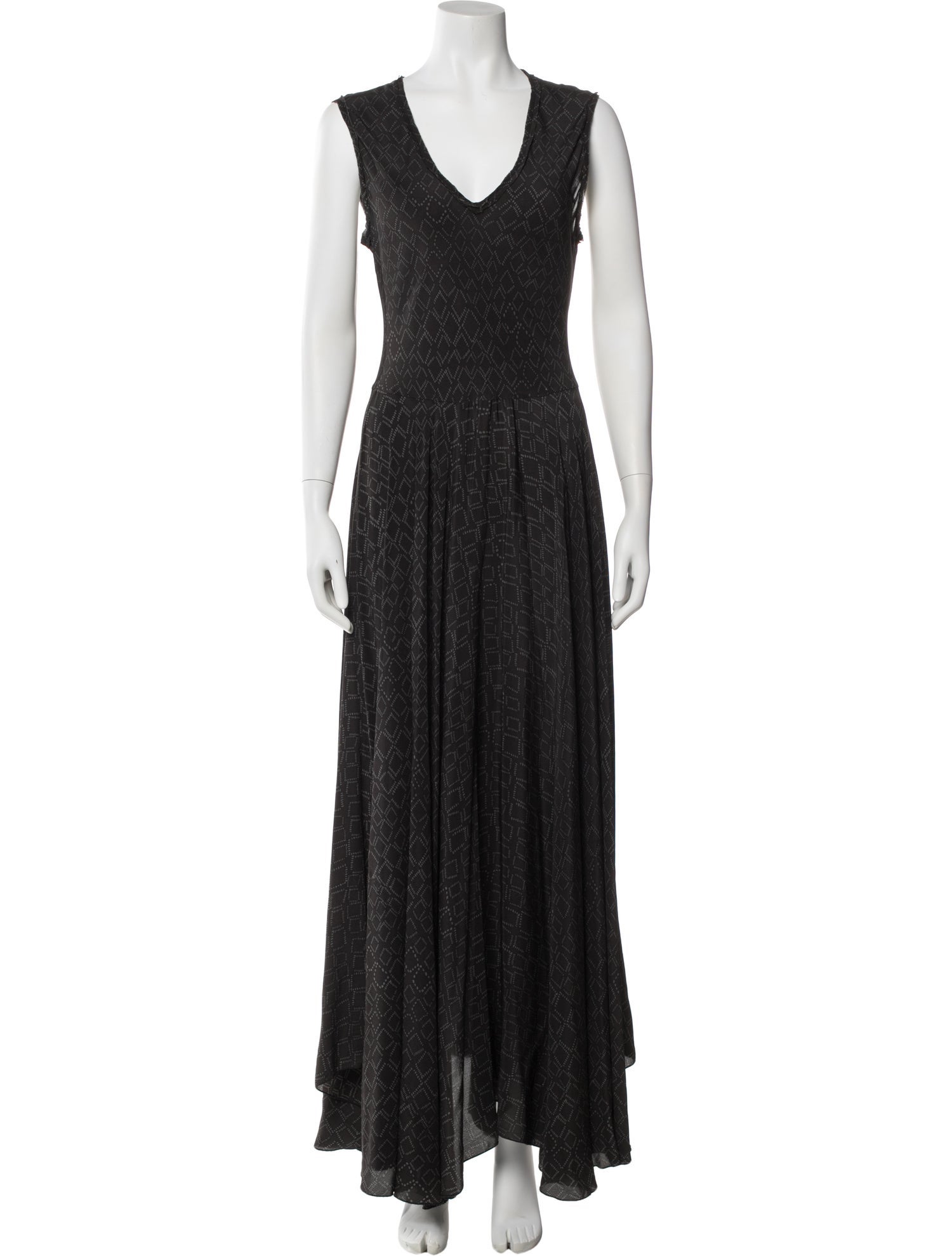 Biya Silk Long Dress