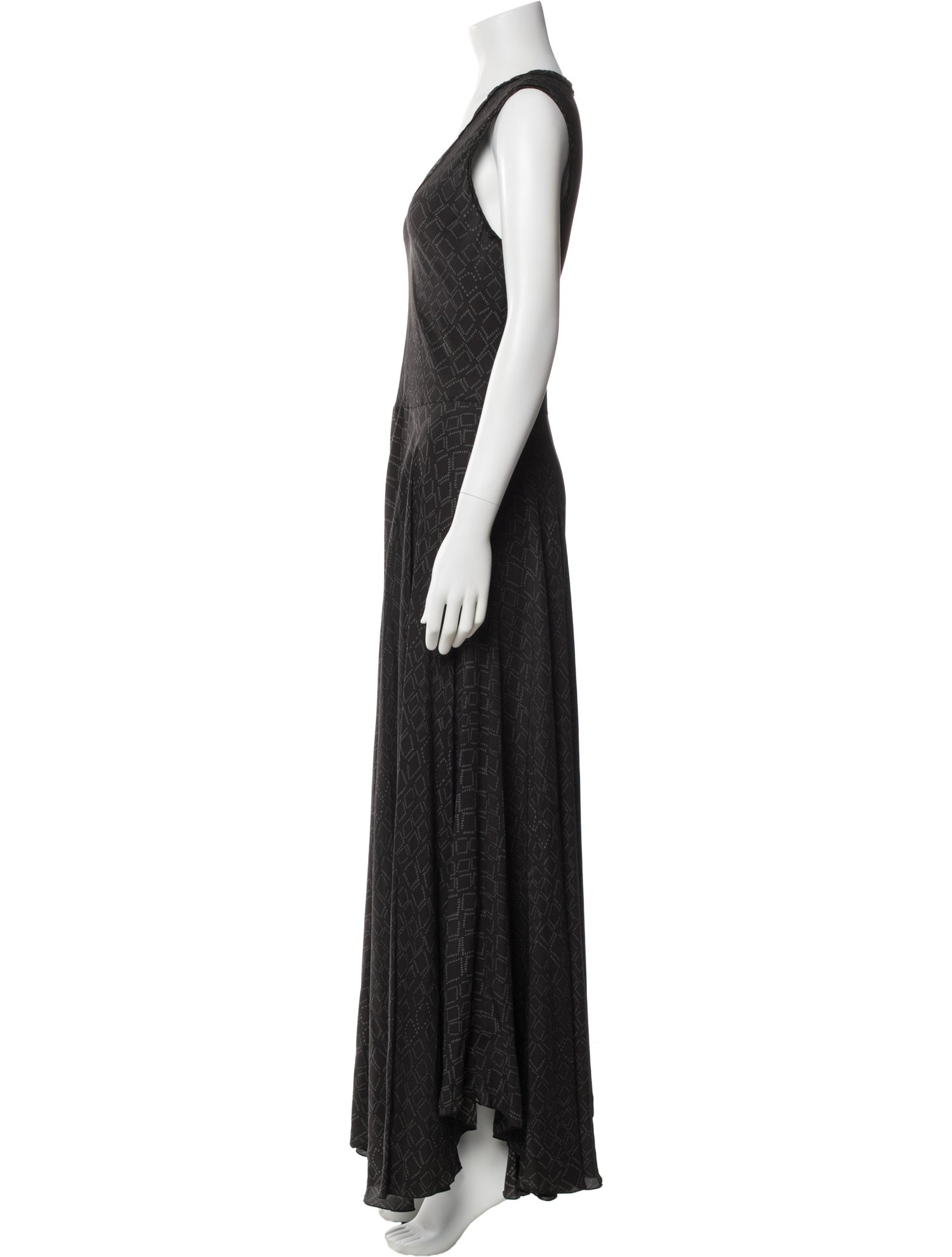 Biya Silk Long Dress