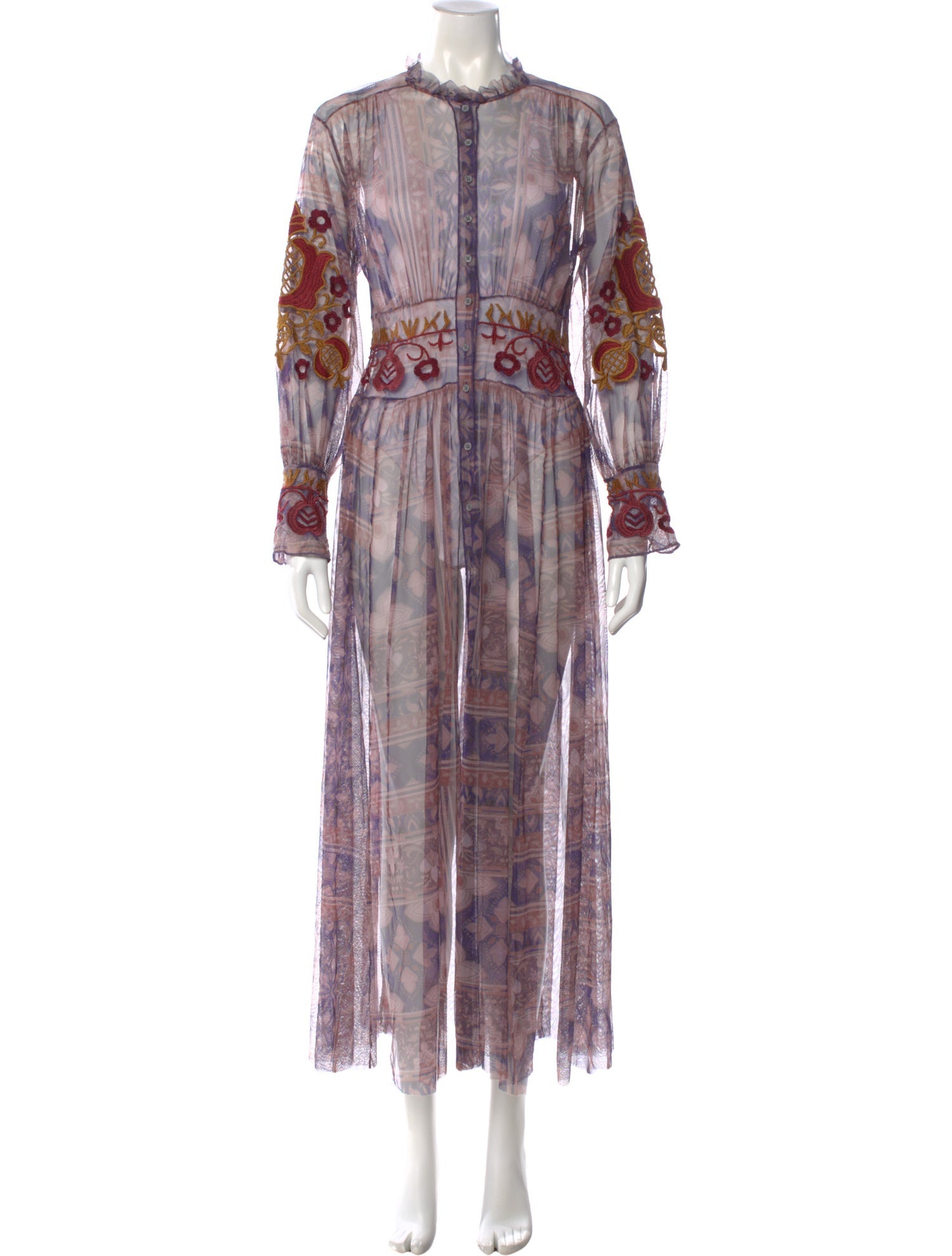 Biya Paisley Print Long Dress